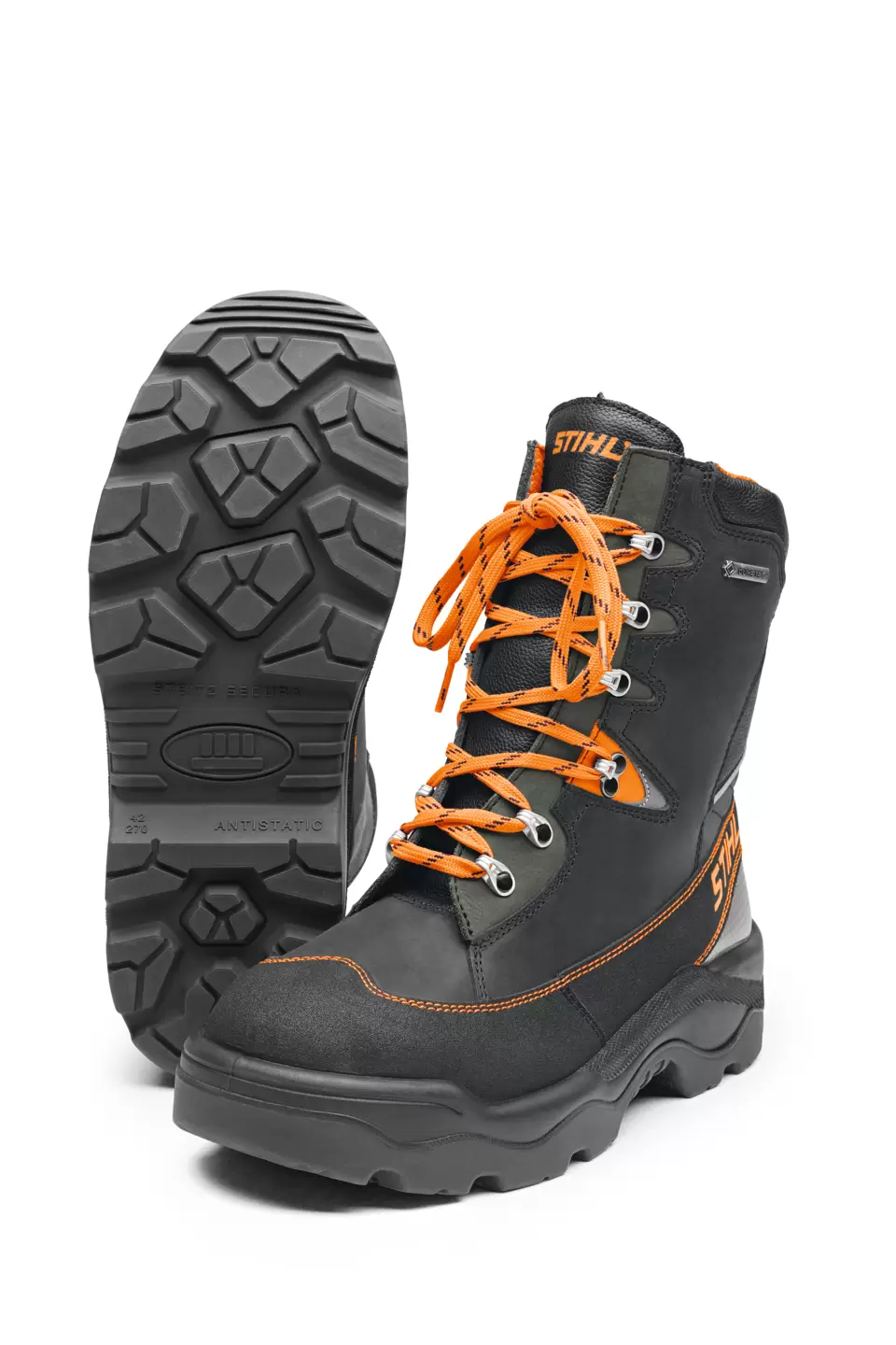 Chaussures en cuir, pour tronçonneuse, Dynamic GTX, taille 50