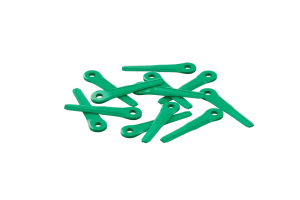 Jeu de couteaux, en plastique pour Polycut 6-2 et 18-2, vert