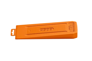 Coin d’abattage/de sciage, plastique, 23 cm